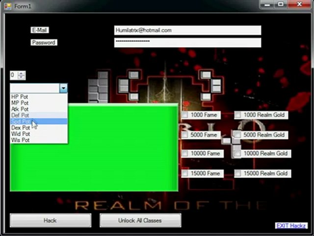 Realm of The Mad God Hack : Cheat [FREE Download] May June 2012 Update ...