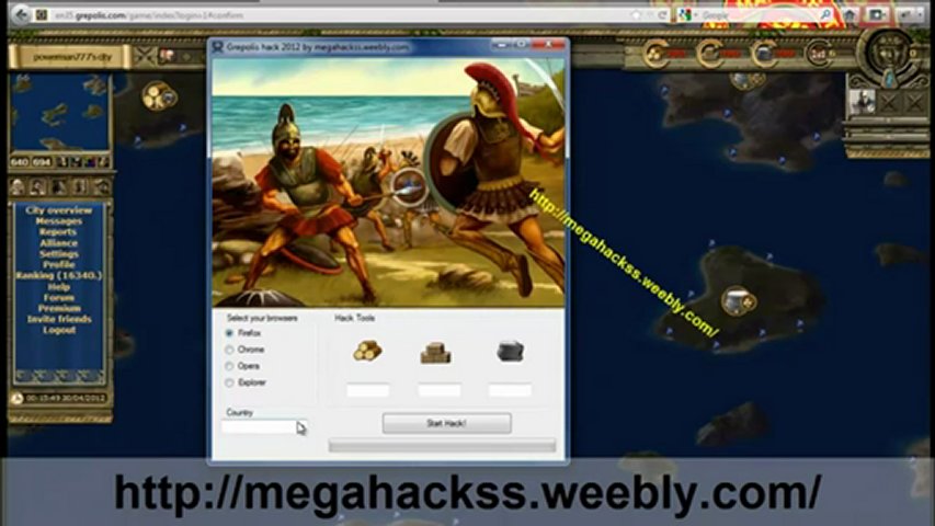 Grepolis [Cheat] FREE Download Hack May June 2012 [Update] | PopScreen